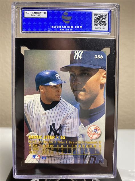 1996 Fleer Ultra 23386 Derek Jeter For Sale Online EBay