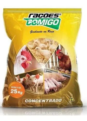 Concentrado Frango Corte Inicial Ração Crescimento Galinha