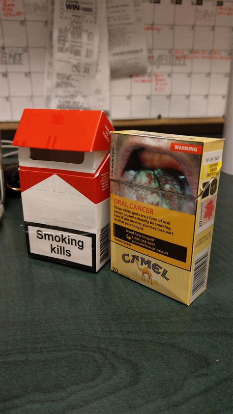 Ran out of marlbs reds…back to normal canadian cigarettes :( : r/Cigarettes