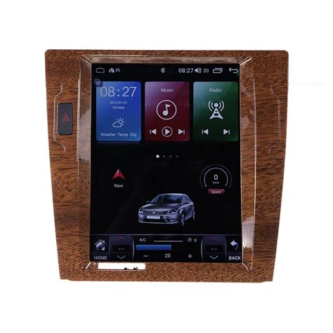 Zwnav 12 1 Inch One Din Android 8 1 Tesla Screen Car Radio Audio For