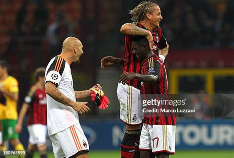 46 Christian Abbiati Celebrate Stock Photos High Res Pictures And