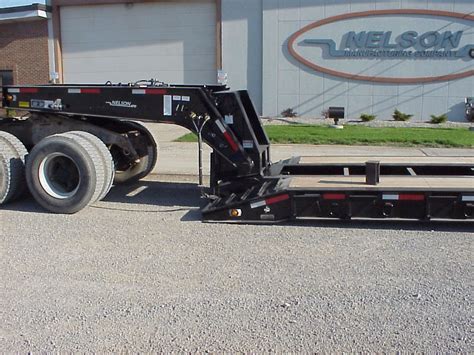 NELSON MANUFACTURING HYDRAULIC REMOVABLE GOOSENECK TRAILERS – Nelson ...