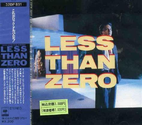 Less Than Zero (Original Motion Picture Soundtrack) = Less Than Zero ...