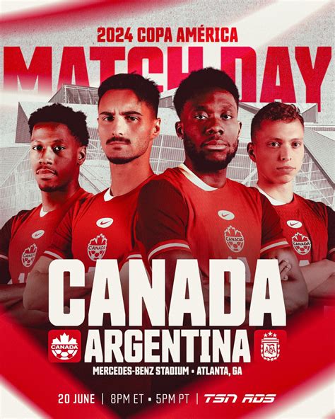 Canadá vs Argentina EN VIVO dónde ver el partido inaugural de la Copa