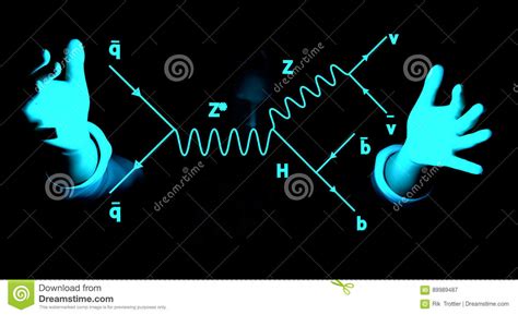 Feynman Diagram Stock Illustration Illustration Of Feynman 89989487