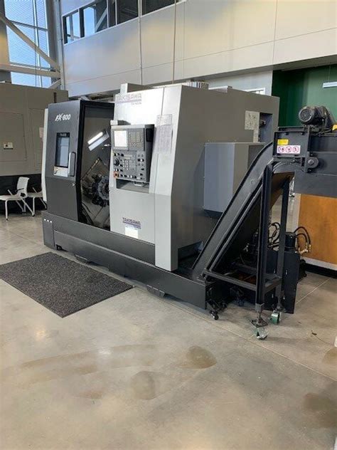 Takisawa FX 600 Multi Axis CNC Lathe 2017 Twin Turret Twin Spindle