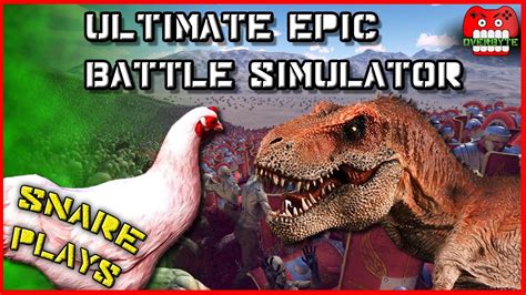 Can A T Rex Defeat A Chicken Snare Plays Ultimate Epic Battle