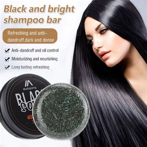 Polygonum Multiflorum Black Hair Essence Soap Permanent Effective White Hair Turns To Black Hair