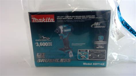 Makita LXT Brushless Cordless 3 Speed Impact Driver Property Room