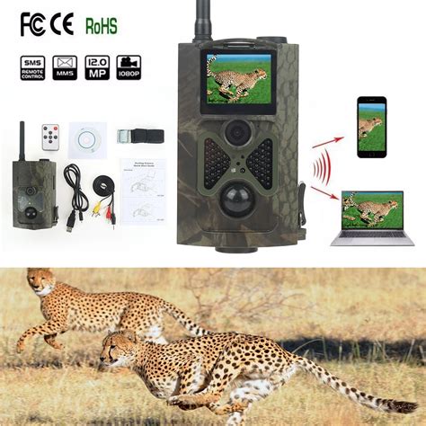 940NM HC 500M Hunting Trail Camera for Wildlife Photo Trap with 48Pcs ...