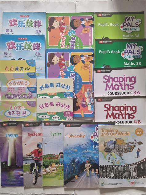 P3 P4 Textbook Primary Chinese CCE Small Story Reader Music Science My