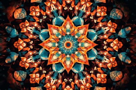 Premium AI Image A Classic Kaleidoscope