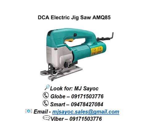 DCA Electric Jig Saw AMQ85 on Carousell