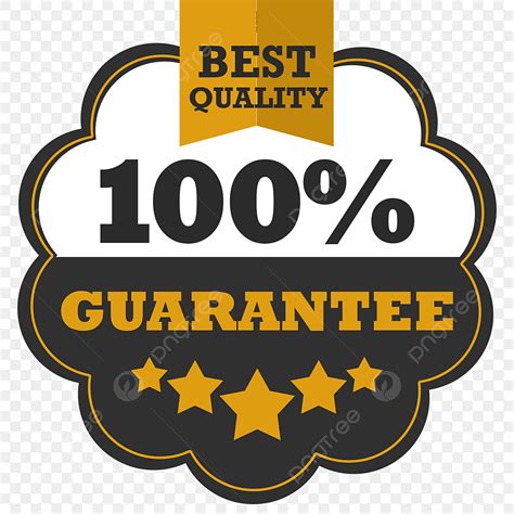 Satisfaction Percent Guarantee Png Transparent Best Quality