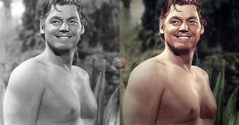 Johnny Weissmuller As Tarzan 1945 Imgur