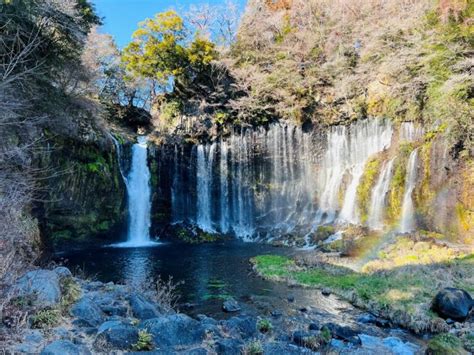 【白糸の滝｜富士宮】静岡屈指の絶景！日本の滝百選にも選出された名瀑の見所案内。 ちしき旅