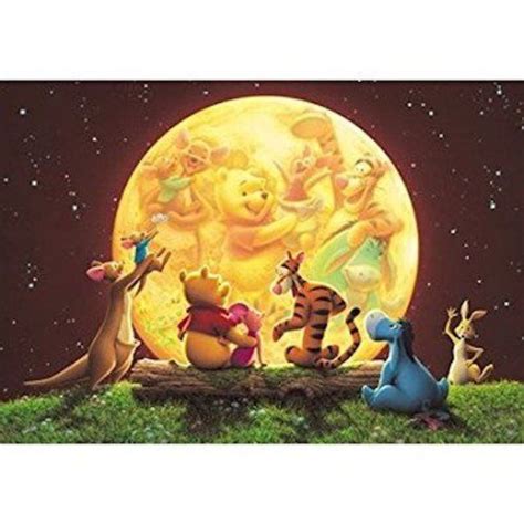 Disney Winnie The Pooh Glow In The Dark Moonlight Party Jigsaw Puzzle