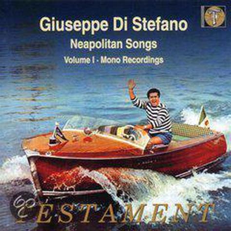 Giuseppe Di Stefano Neapolitan Songs Vol 1 Giuseppe Di Stefano CD