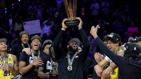 Nba Cup James Und Davis Führen Lakers Zum Triumph