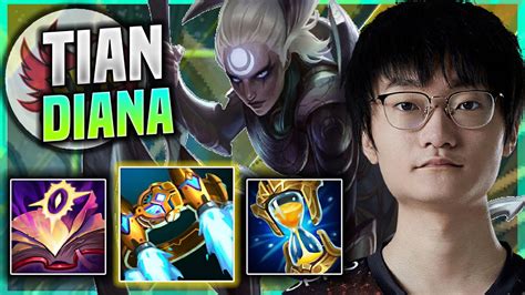 LEARN HOW TO PLAY DIANA JUNGLE LIKE A PRO FPX Tian Plays Diana