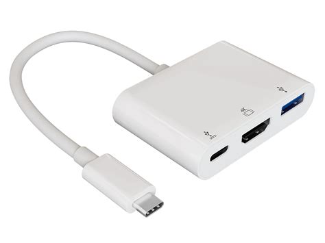 USB3.1 Type-C to USB3.0+HDMI+Type-C Multiport Adapter with 100W PD Charging