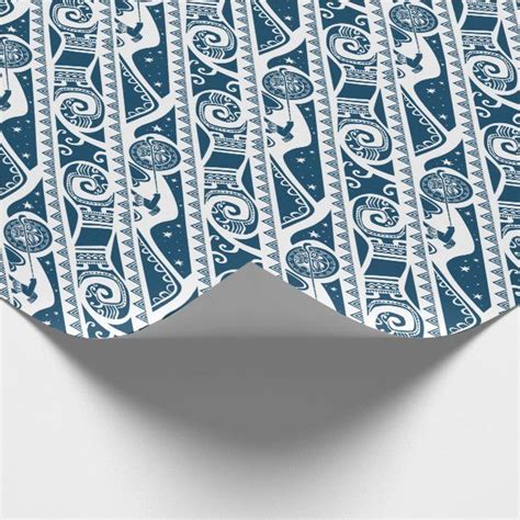 Moana | Maui - Shape Shifter Pattern Wrapping Paper | Zazzle ...