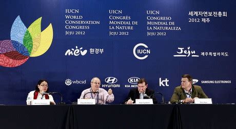 South Korea Iucn World Conservation Congress Sep Stock Pictures