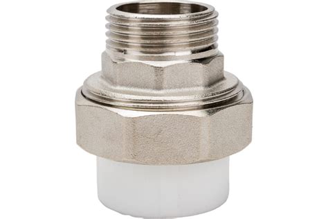 Комбинированная муфта VALFEX PP-R белая, разъем 32х1 дюйма НР 10156025 ...