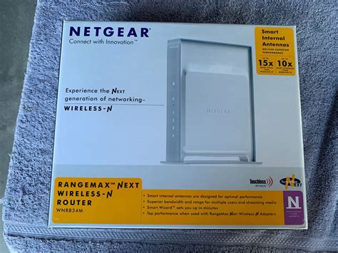 NetGear WNR834M RangeMax Next Wireless N Router EBay