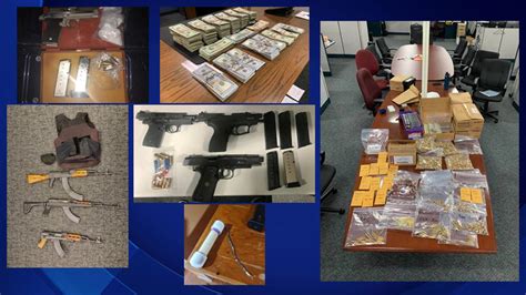 Gang Members Arrested In Anaheim Pico Rivera Dozens Of Guns Seized In