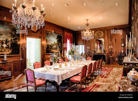 Washington Dc United States The Main Dining Room At Hillwood Estate