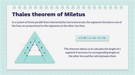 Thales Theorem Presentation