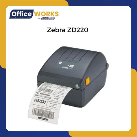 Zebra ZD220 Thermal Transfer Printer Shopee Philippines