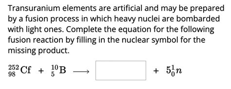 Solved Complete the following nuclear bombardment equation | Chegg.com