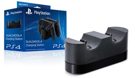 Official Ps4 Dock Stand Dualshock 4 Controller Charging Station New Ebay