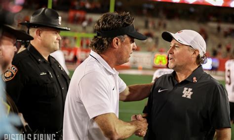 The Top 5 Quotes From Mike Gundy S Pre BYU News Conference Pistols Firing