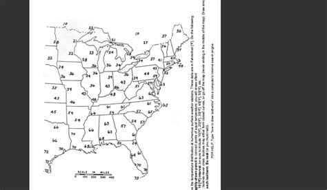 [solved] This Map Shows The Temperature Distribution At Numerous Surface Course Hero