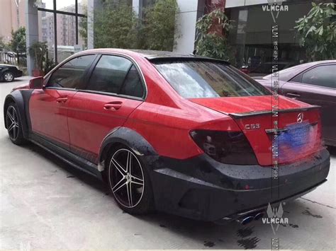 Black Series Bodykit For W C C Class Bs Wide Bodykit Tuning Kit