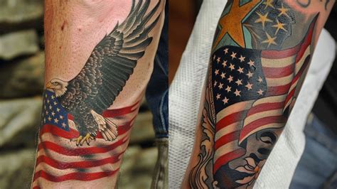 American Flag Tattoo Ideas: Show Your Patriotism with Pride - Tattoo Build