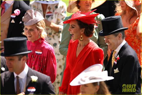 Kate Middleton Is A Vision In Flame Red At Royal Ascot 2023 Photo