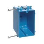 Carlon Gang Cu In Blue Pvc New Work Electrical Switch And Outlet