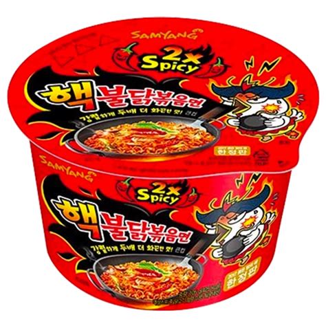 Samyang Buldak X2 Stir Fried Hot Spicy Chicken Big Cup Noodles 105g