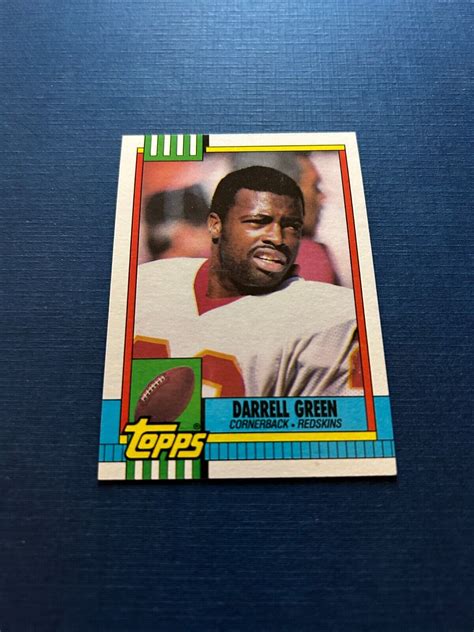 1990 Topps Football Darrell Green 136 HOF Set Break NM MT EBay