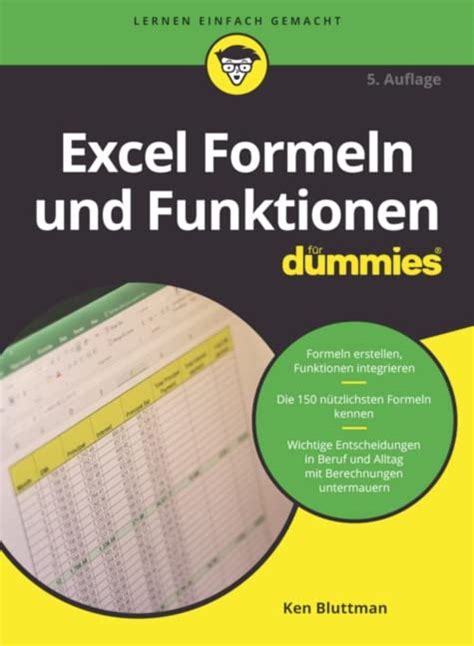 Excel Formeln und Funktionen für Dummies Mediennerd de