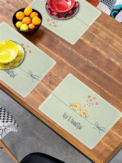 Buy Walls And Murals Designer Placemat For Dinning Table Waterproof