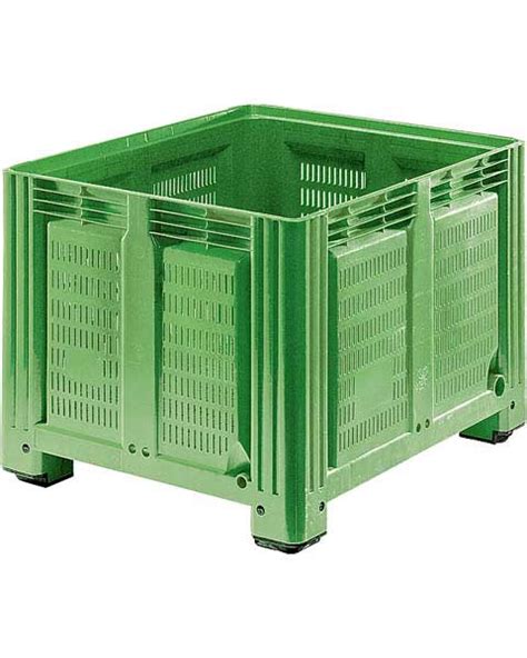 Palox plastique ajouré 120 x 100 pour olives fruits et légumes