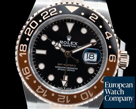 Rolex 126711 CHNR GMT Master II 126711 Ceramic Root Beer SS 18K