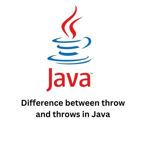 Difference Between Throw And Throws In Java Tutorials Point By