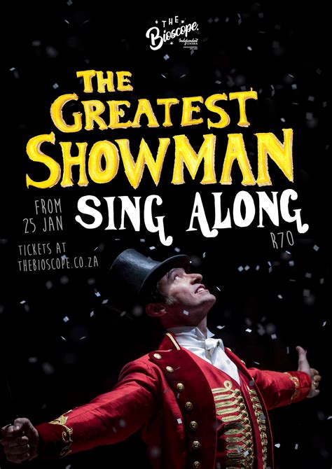 Tickets for The Greatest Showman Sing-Along in Johannesburg from Tixsa