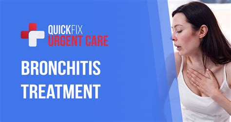 Bronchitis Treatment | QuickFix Urgent Care